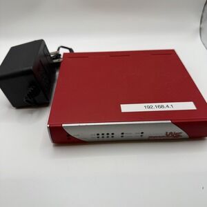 WatchGuard Firebox SOHO 6 Red Network Security Firewall BF4S16E6 with Pwr Supply